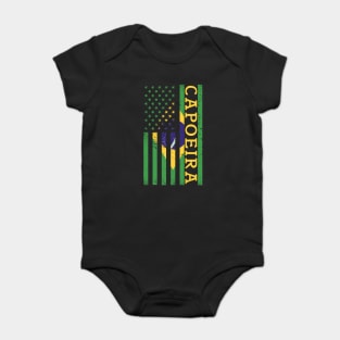 American Brazilian Capoeira Warrior Baby Bodysuit